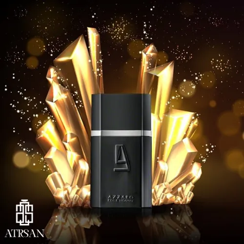عطر آزارو سیلور بلک مردانه دست ساز