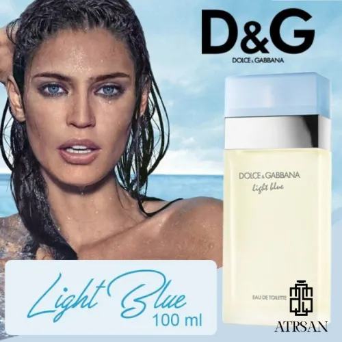 عطر دست ساز دلچه گابانا لایت بلو زنانه | Dolce & Gabbana Light Blue
