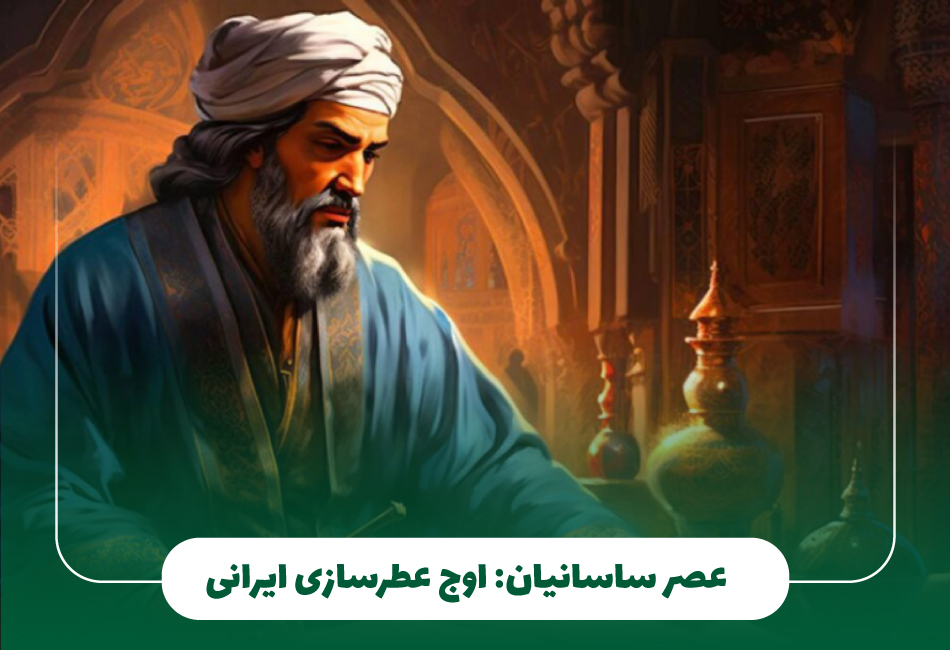 عصر ساسانیان: اوج عطرسازی ایرانی