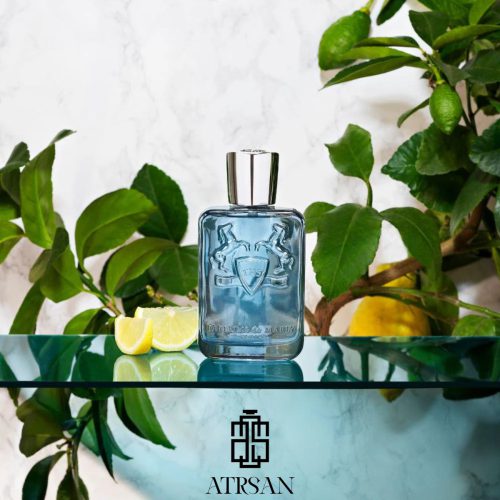 بطری شفاف عطر سدلی پارفومز د مارلی کنار لیمو و نعنا