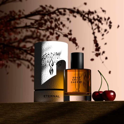عطر دست ساز ترش و اسپایسی زنانه و یونیسکس با رایحه گیلاس و آکورد چوبی